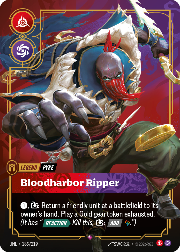 Pyke - Bloodharbor Ripper - 185 - [UNL]
