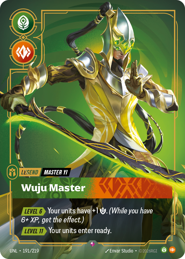 Master Yi - Wuju Master - 191 - [UNL]