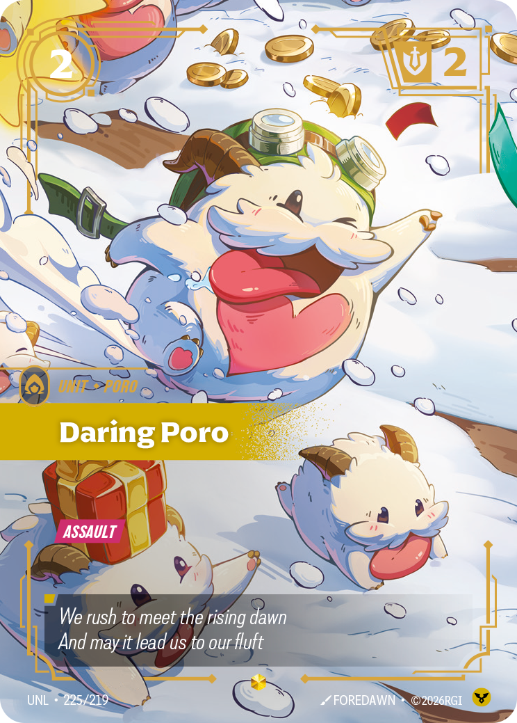 Daring Poro (Overnumbered) - 225 - [UNL]