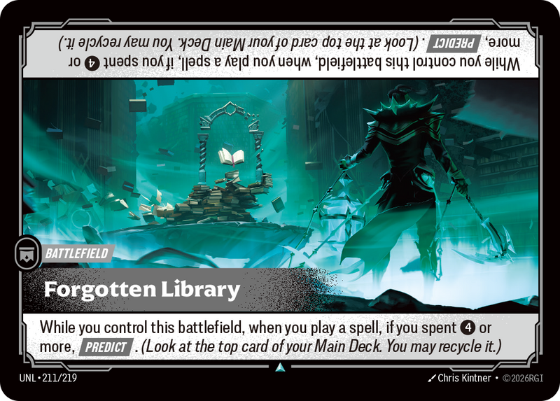Forgotten Library - 211 - [UNL]