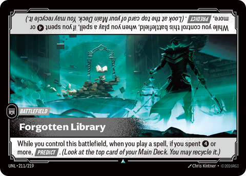 Forgotten Library - 211 - [UNL]