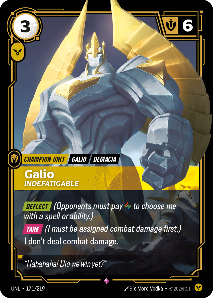 Galio - Indefatigable - 171 - [UNL]