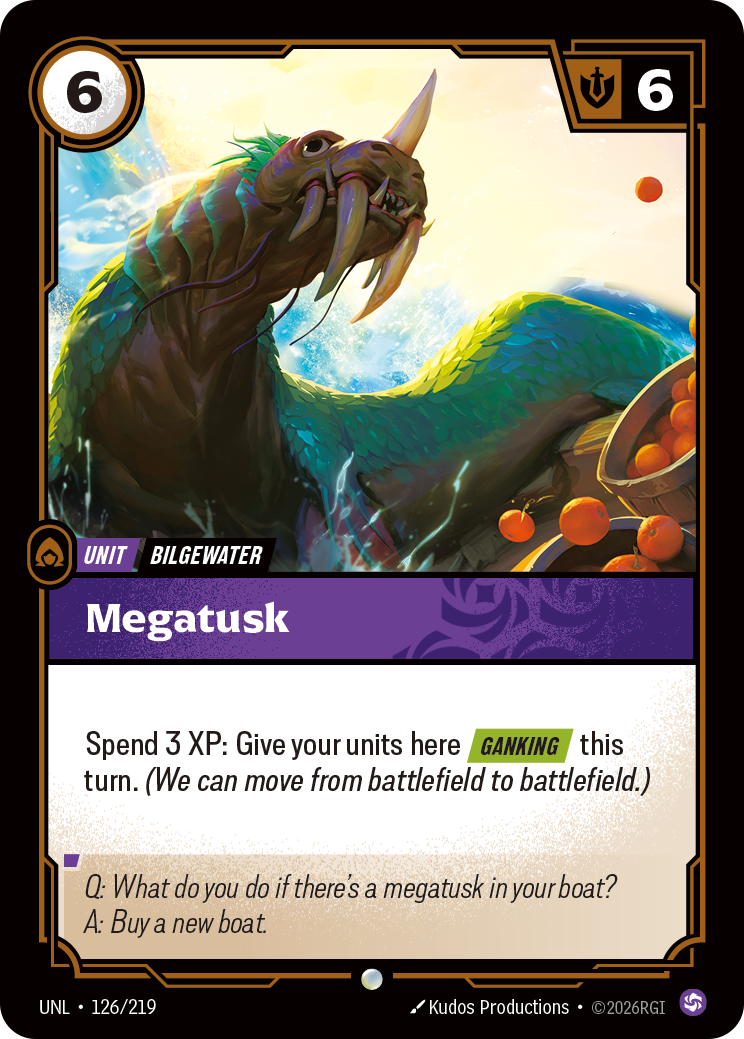 Megatusk - 126 - [UNL]