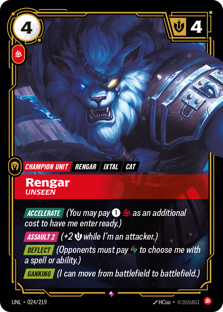 Rengar - Unseen - 24 - [UNL]