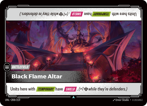 Black Flame Altar - 208 - [UNL]
