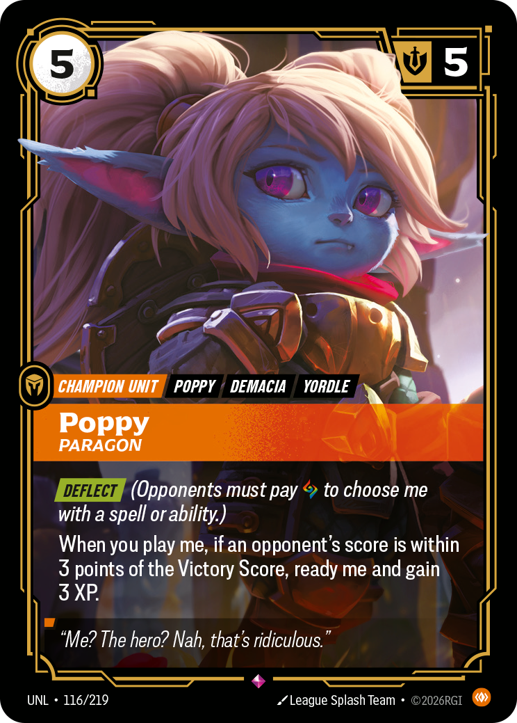 Poppy - Paragon - 116 - [UNL]