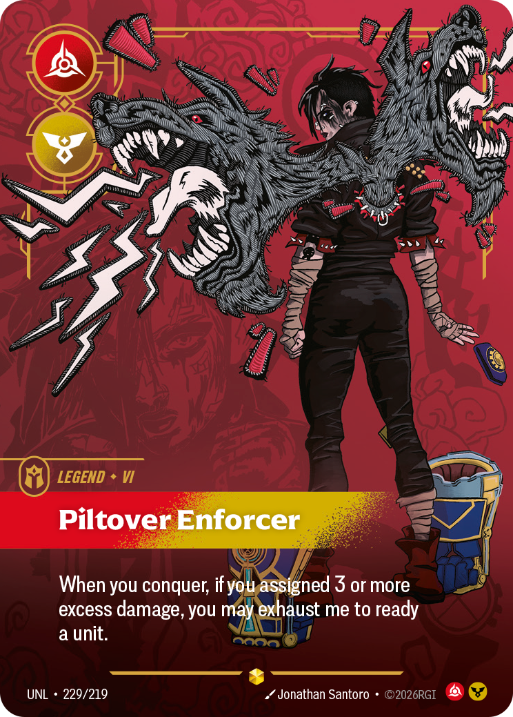 Vi - Piltover Enforcer (Overnumbered) - 229 - [UNL]
