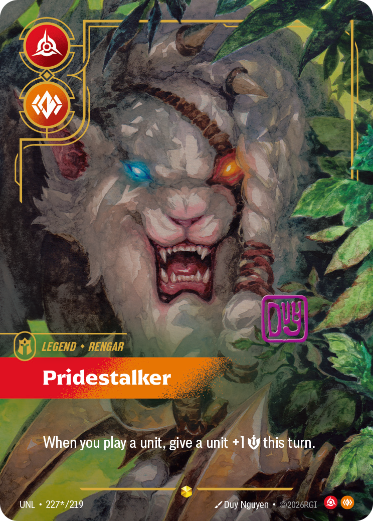 Rengar - Pridestalker (Signature) - 227 - [UNL]