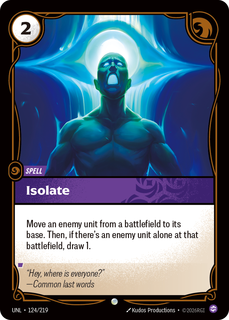 Isolate - 124 - [UNL]