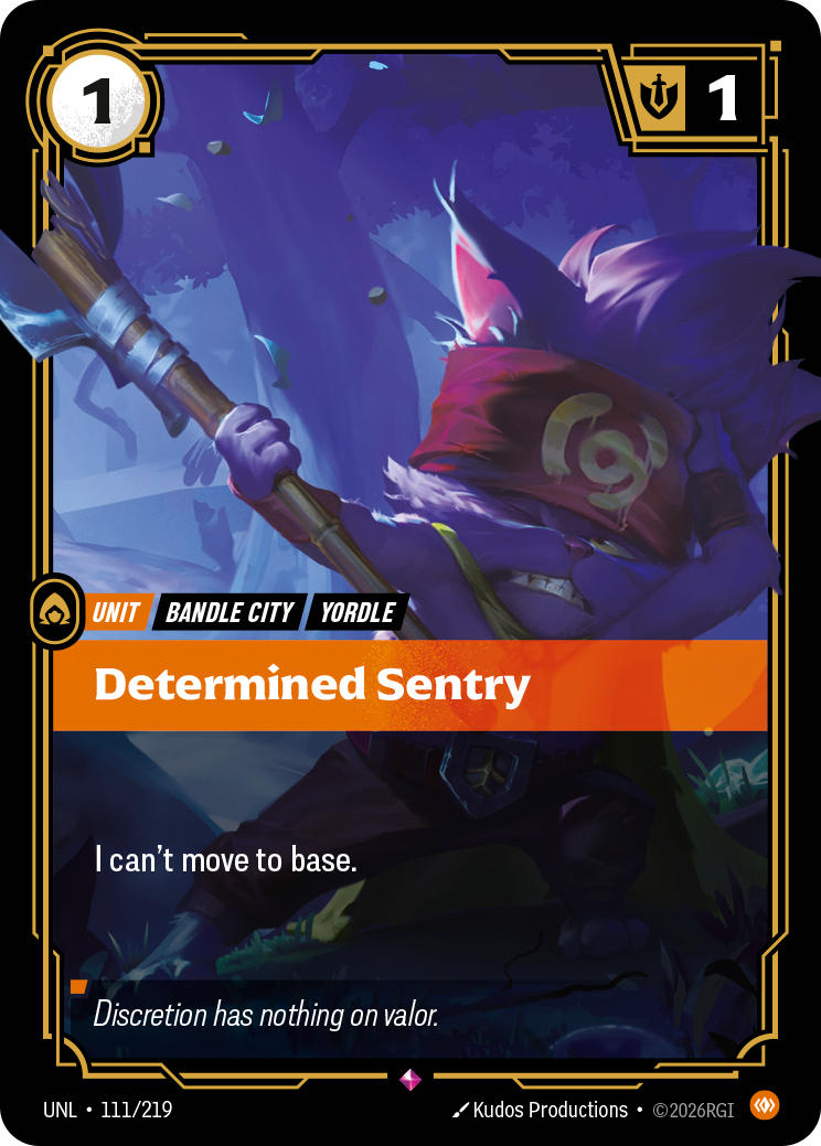 Determined Sentry - 111 - [UNL]