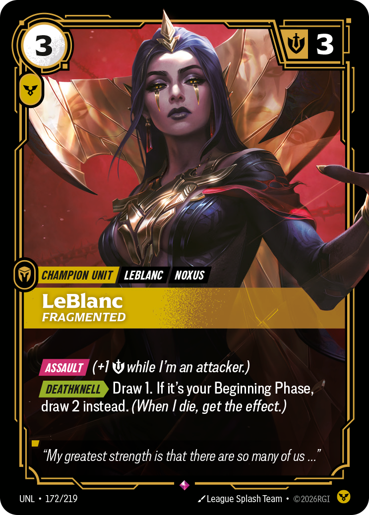 LeBlanc - Fragmented - 172 - [UNL]