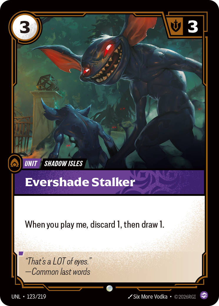 Evershade Stalker - 123 - [UNL]