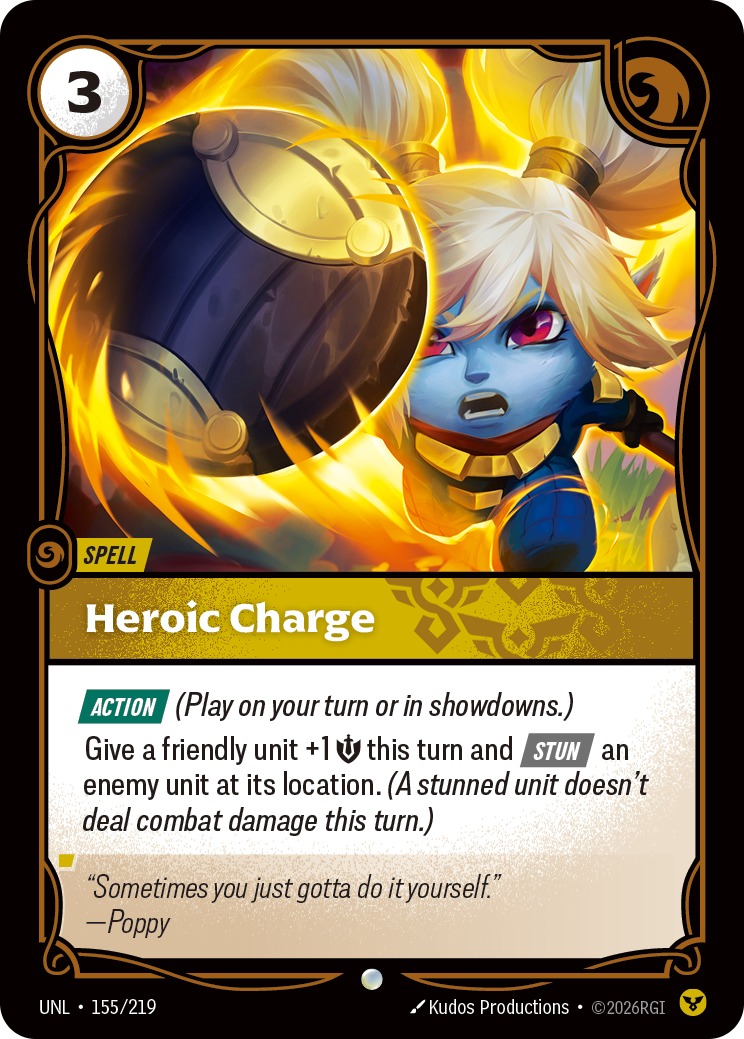 Heroic Charge - 155 - [UNL]