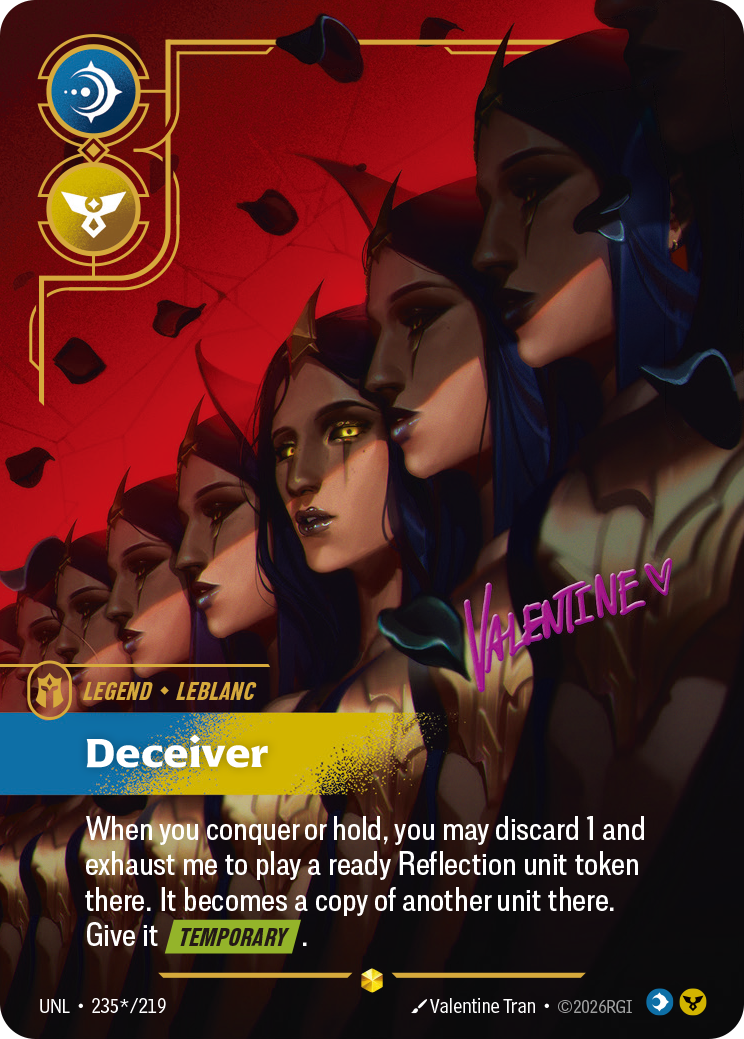 LeBlanc - Deceiver (Signature) - 235 - [UNL]