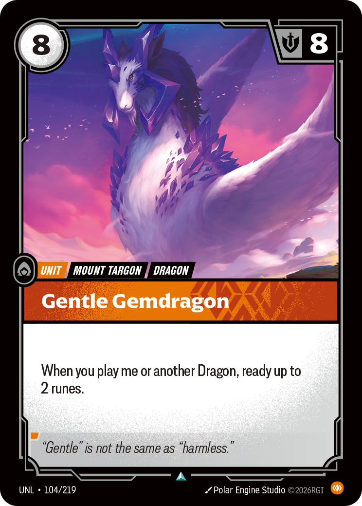 Gentle Gemdragon - 104 - [UNL]