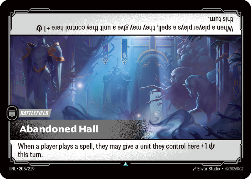 Abandoned Hall - 205 - [UNL]