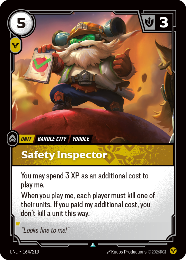 Safety Inspector - 164 - [UNL]