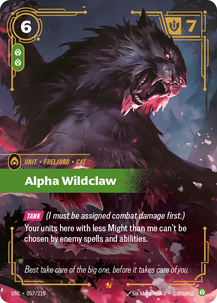 Alpha Wildclaw - 57 - [UNL]