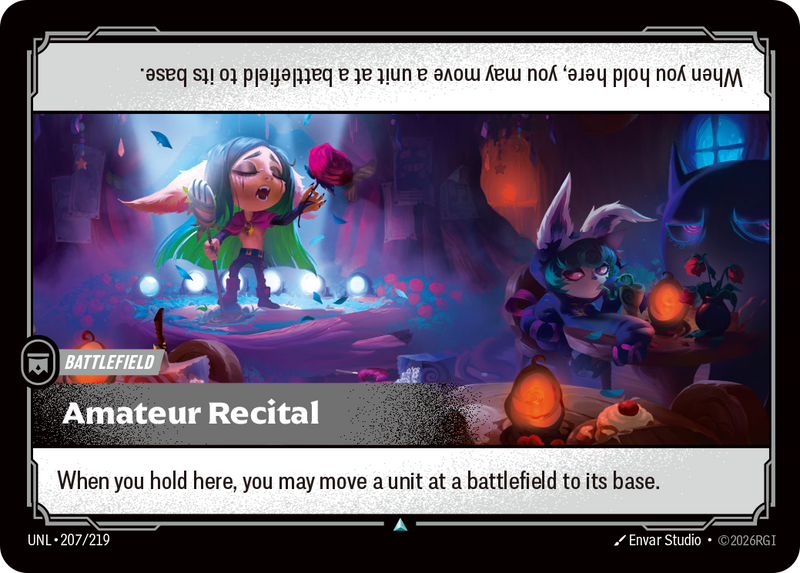 Amateur Recital - 207 - [UNL]
