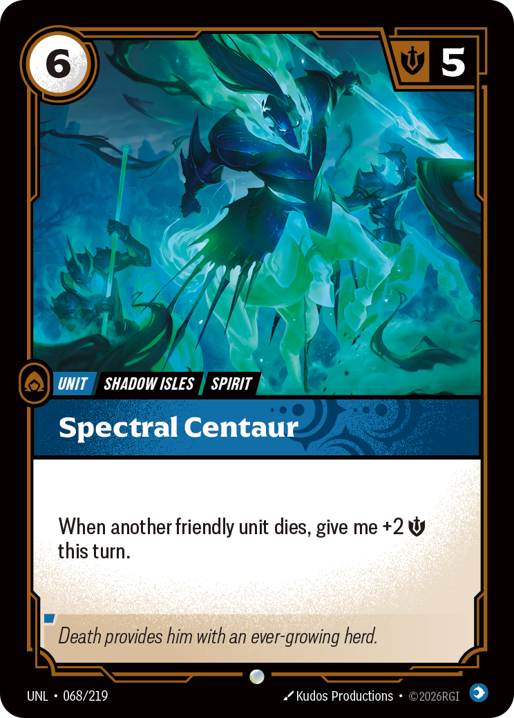 Spectral Centaur - 68 - [UNL]