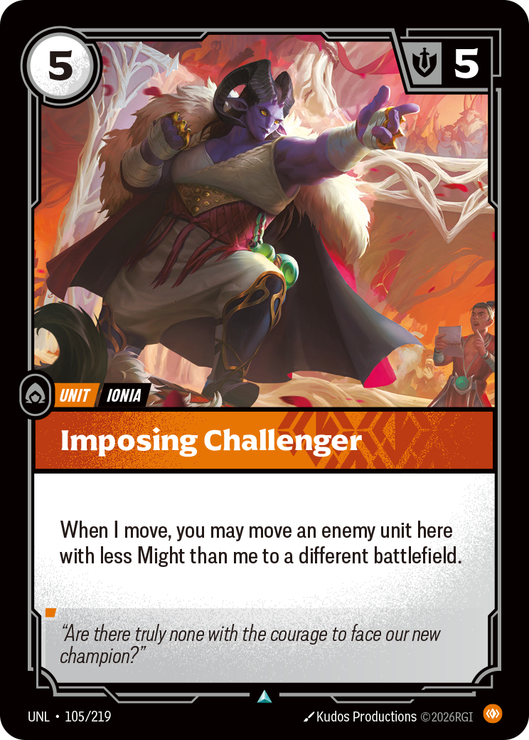 Imposing Challenger - 105 - [UNL]
