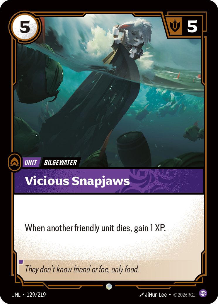 Vicious Snapjaws - 129 - [UNL]