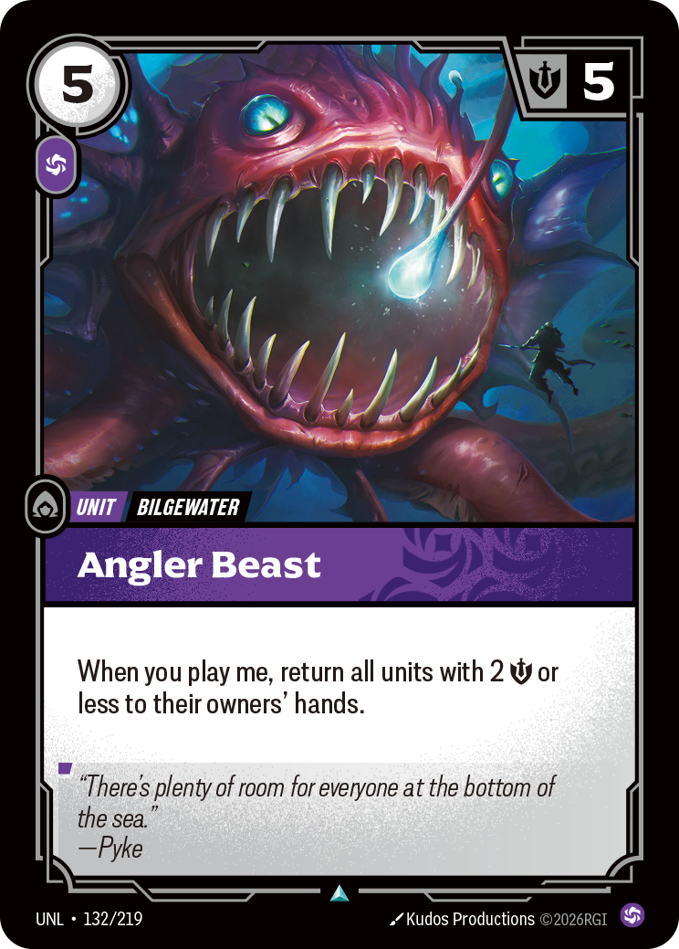 Angler Beast - 132 - [UNL]