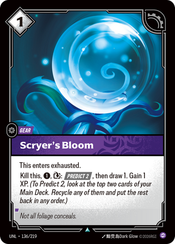 Scryer's Bloom - 136 - [UNL]