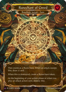 Runechant of Greed (Yellow) (Marvel) [IAR145-MV] (Omens of the Third Age)  Cold Foil