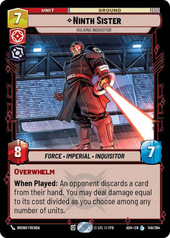 Ninth Sister - Hulking Inquisitor (148/264) (148/264) [Ashes of the Empire]