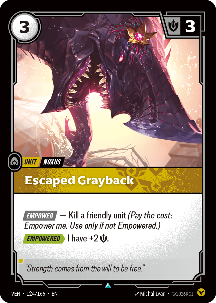 Escaped Grayback - 124 - [VEN]