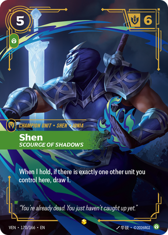 Shen, Scourge of Shadows - 170 - [VEN]