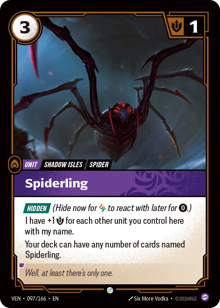 Spiderling - 97 - [VEN]