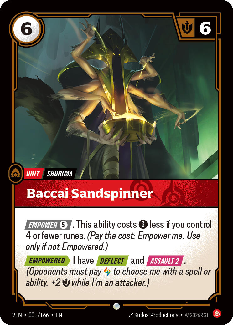 Baccai Sandspinner - 1 - [VEN]