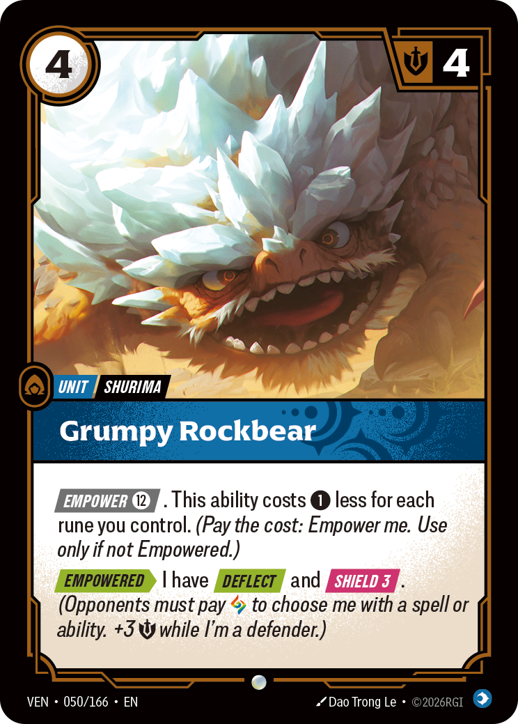 Grumpy Rockbear - 50 - [VEN]