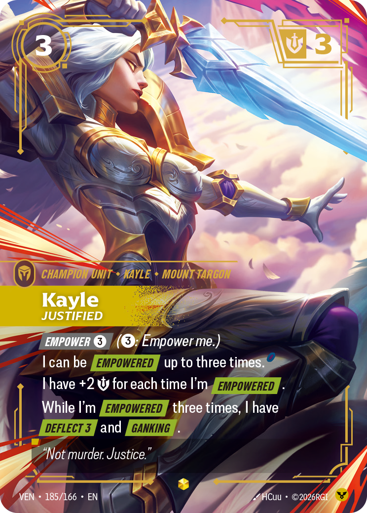 Kayle, Justified - 185 - [VEN]