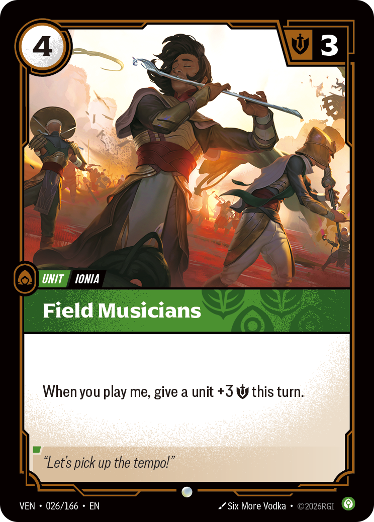 Field Musicians - 26 - [VEN]