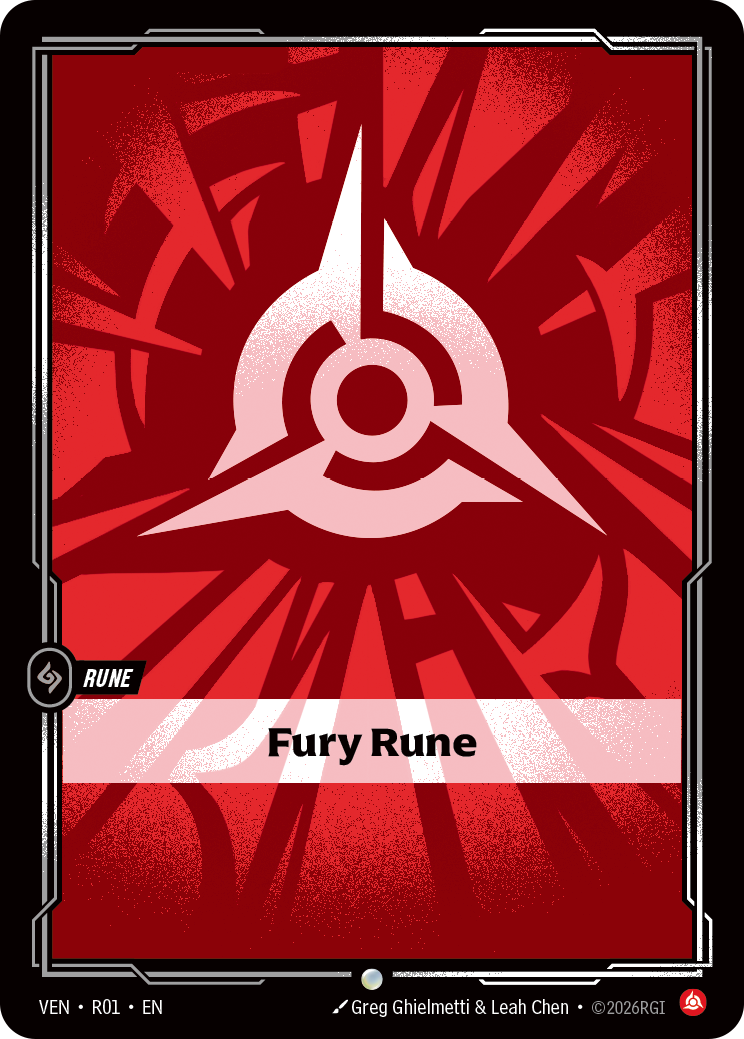 Fury Rune - 1 - [VEN]