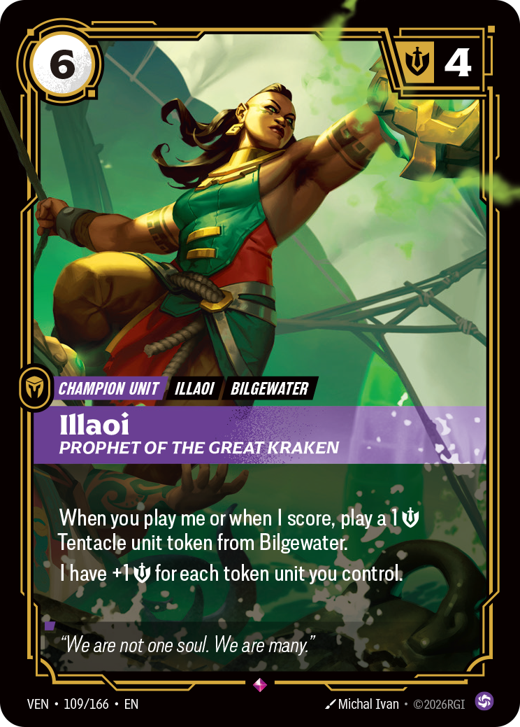 Illaoi, Prophet of the Great Kraken - 109 - [VEN]