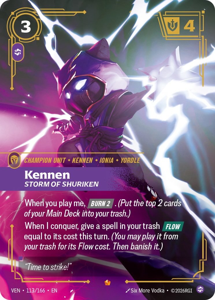 Kennen, Storm of Shuriken - 113 - [VEN]