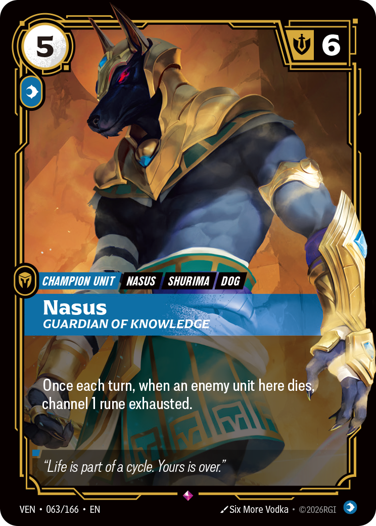 Nasus, Guardian of Knowledge - 63 - [VEN]