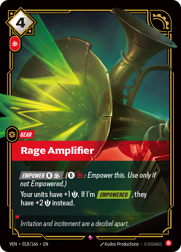 Rage Amplifier - 18 - [VEN]