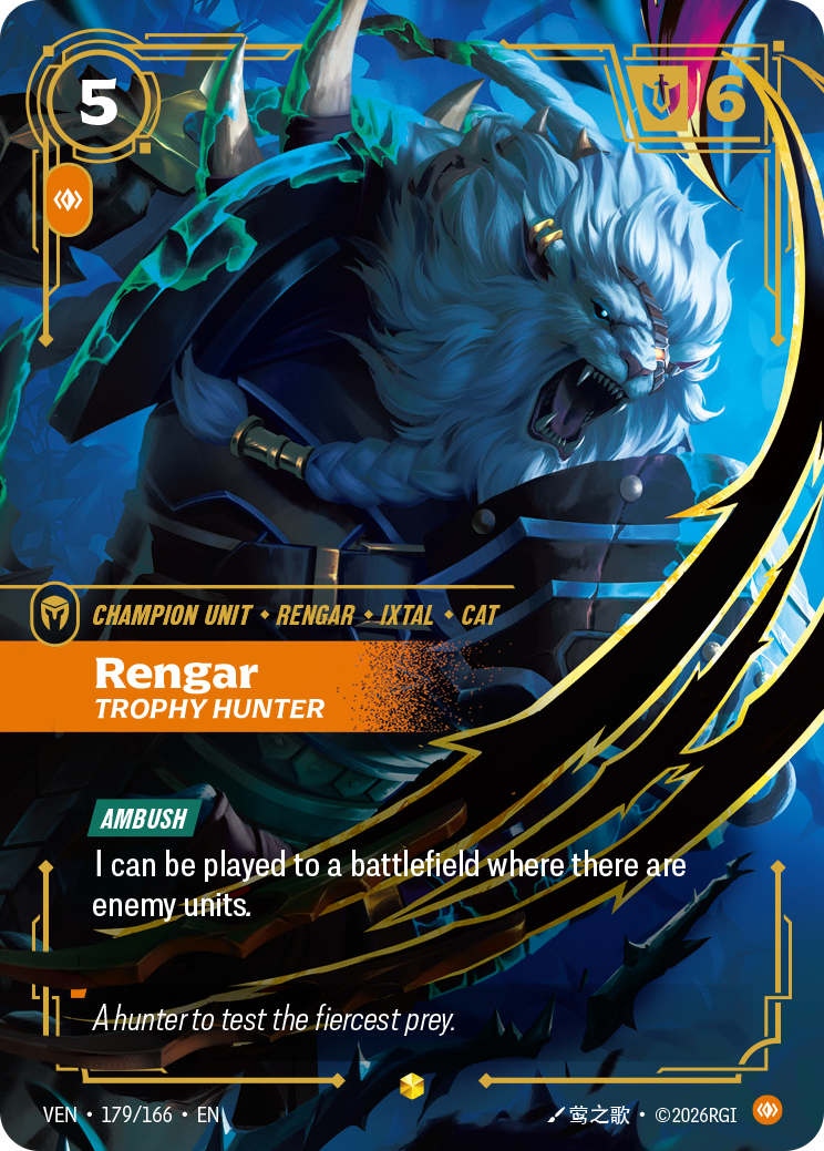Rengar, Trophy Hunter - 179 - [VEN]