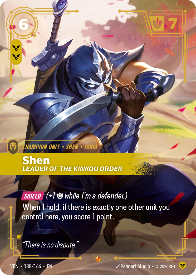 Shen, Leader of the Kinkou Order - 138 - [VEN]
