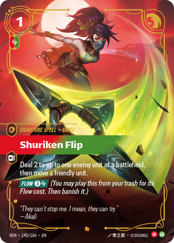 Shuriken Flip - 140 - [VEN]