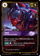 Zed, Without a Sound (Alternate Art) - 112a - [VEN]