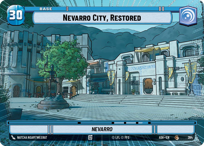 Nevarro City, Restored // Advantage (284 // t05) (Hyperspace) (284 // T05) [Ashes of the Empire]