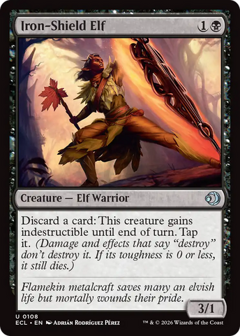 Iron-Shield Elf [Lorwyn Eclipsed]