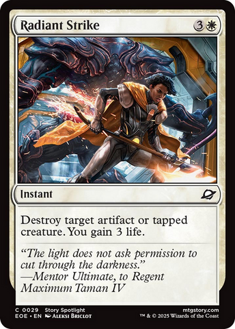 Radiant Strike [Edge of Eternities]