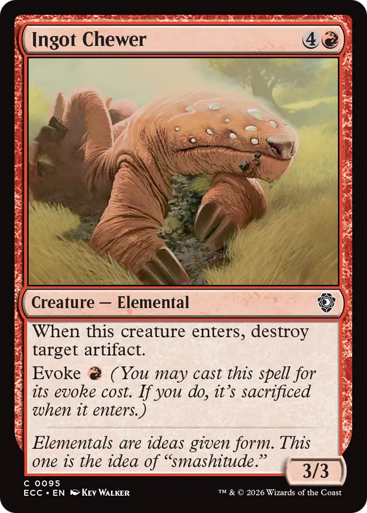 Ingot Chewer [Lorwyn Eclipsed Commander]